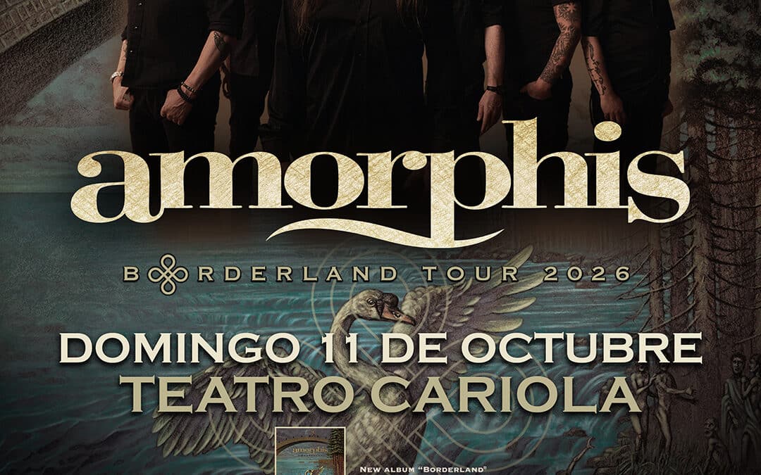 Metal finlandés de alto calibre: Amorphis confirma arrolladora fecha en Chile